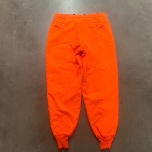 Vintage woolrich mens orange thermoblast insulated hunting pants outdoors 38